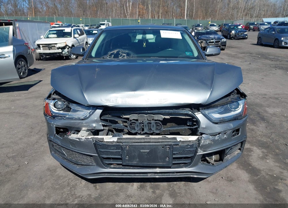 2016 AUDI A4 2.0T PREMIUM VIN: WAUBFAFL1GN012554
