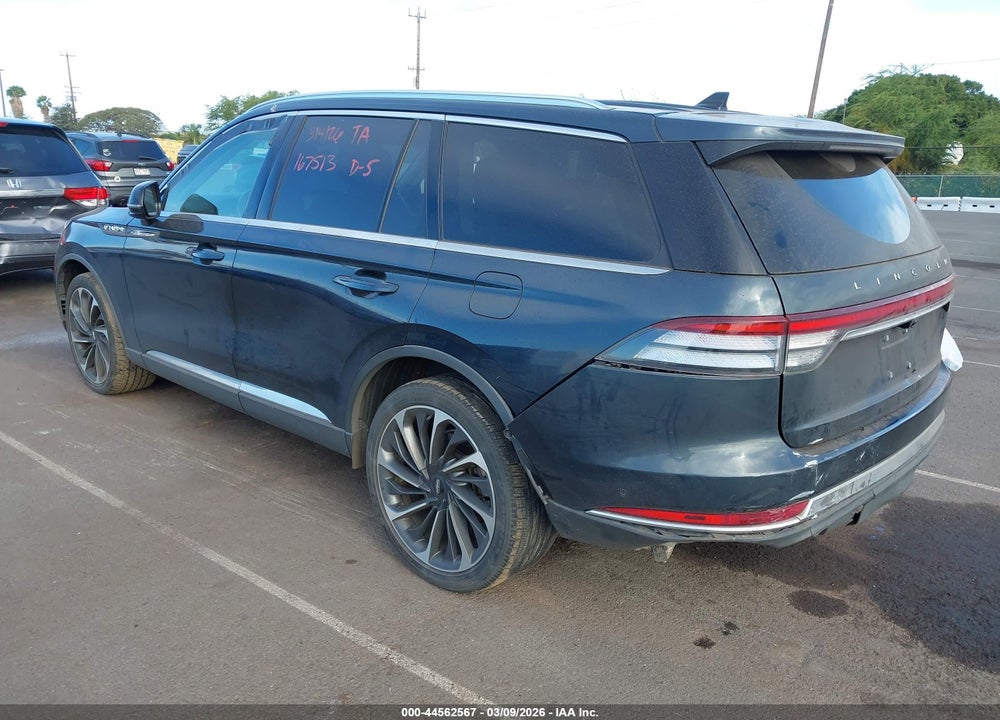 2021 LINCOLN AVIATOR RESERVE VIN: 5LM5J7XC9MGL02310