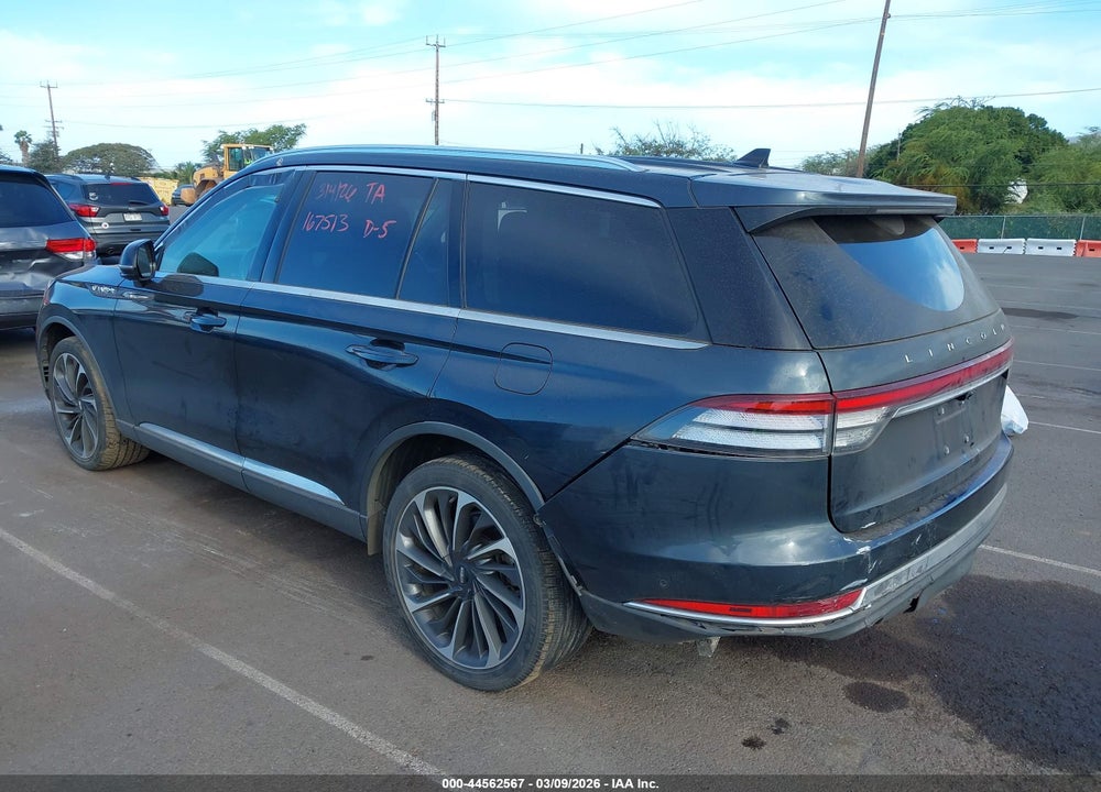 2021 LINCOLN AVIATOR RESERVE VIN: 5LM5J7XC9MGL02310