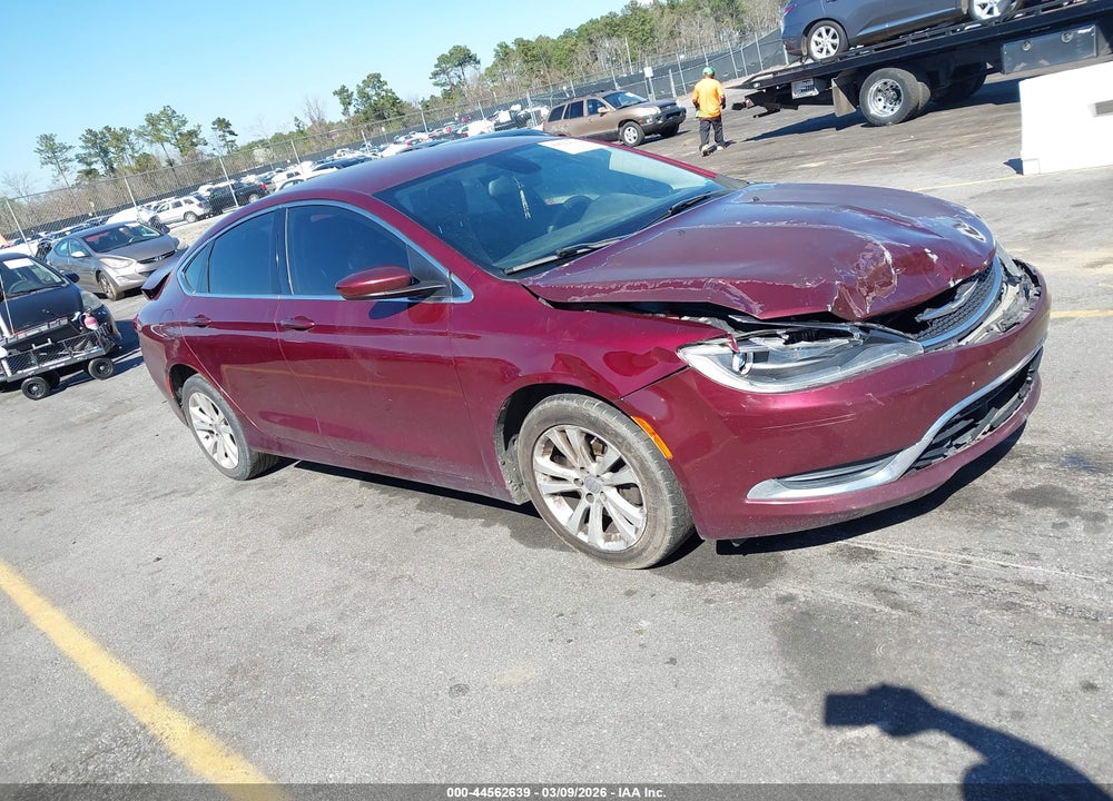 2016 CHRYSLER 200 LIMITED VIN: 1C3CCCAB9GN120712
