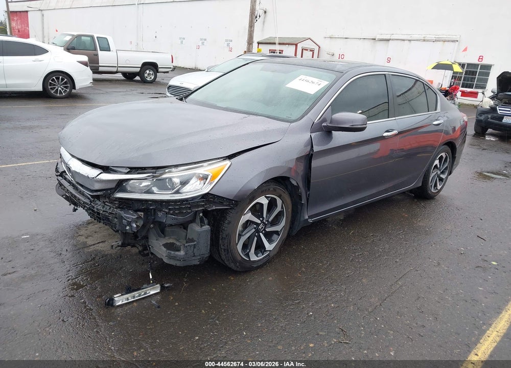 2016 HONDA ACCORD EX VIN: 1HGCR2F70GA129008