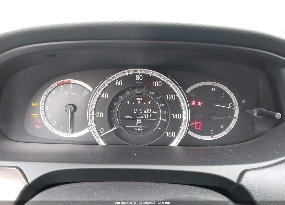2016 HONDA ACCORD EX VIN: 1HGCR2F70GA129008