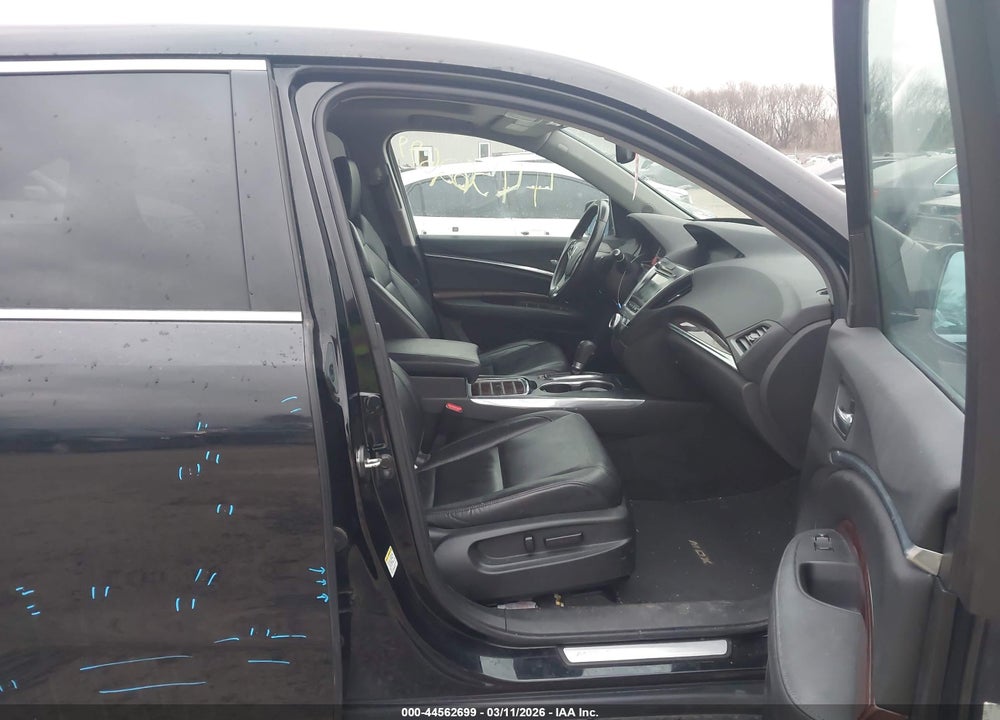 2014 ACURA MDX TECHNOLOGY PACKAGE VIN: 5FRYD4H44EB008373