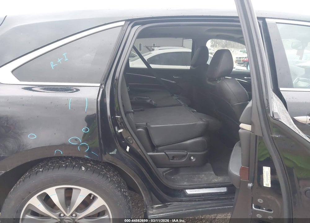 2014 ACURA MDX TECHNOLOGY PACKAGE VIN: 5FRYD4H44EB008373