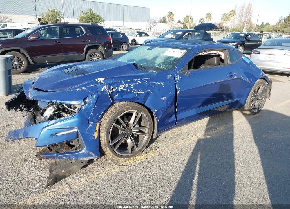 2021 CHEVROLET CAMARO RWD  2SS VIN: 1G1FG1R7XM0137246