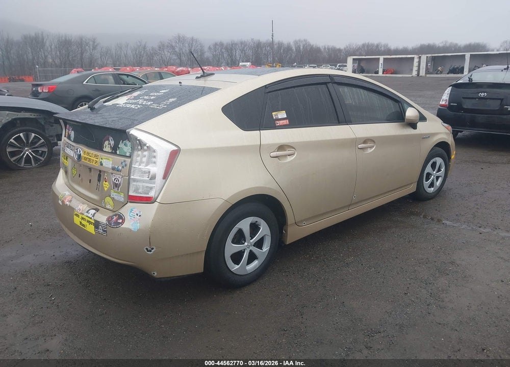 2010 TOYOTA PRIUS IV VIN: JTDKN3DU3A0061272