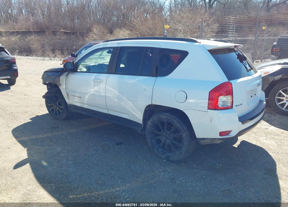 2012 JEEP COMPASS LATITUDE VIN: 1C4NJDEB4CD698081