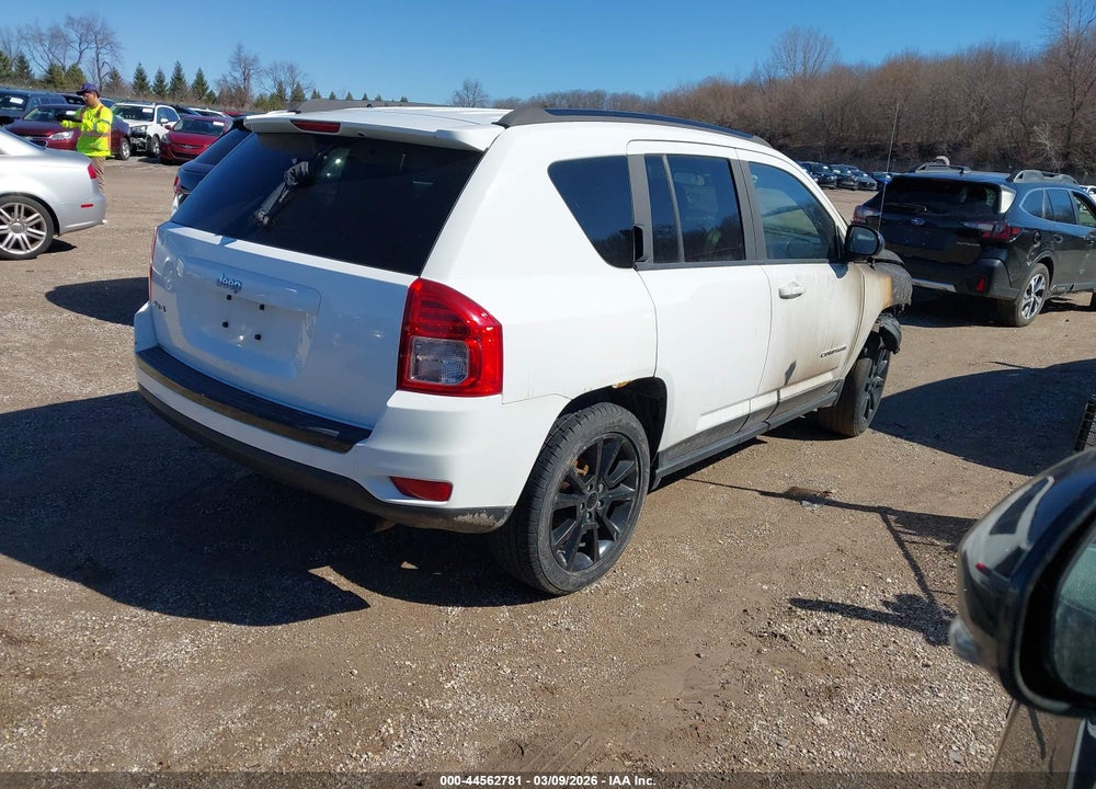 2012 JEEP COMPASS LATITUDE VIN: 1C4NJDEB4CD698081