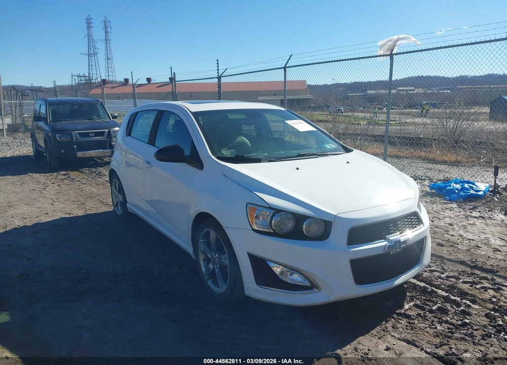2013 CHEVROLET SONIC RS AUTO VIN: 1G1JG6SBXD4246532