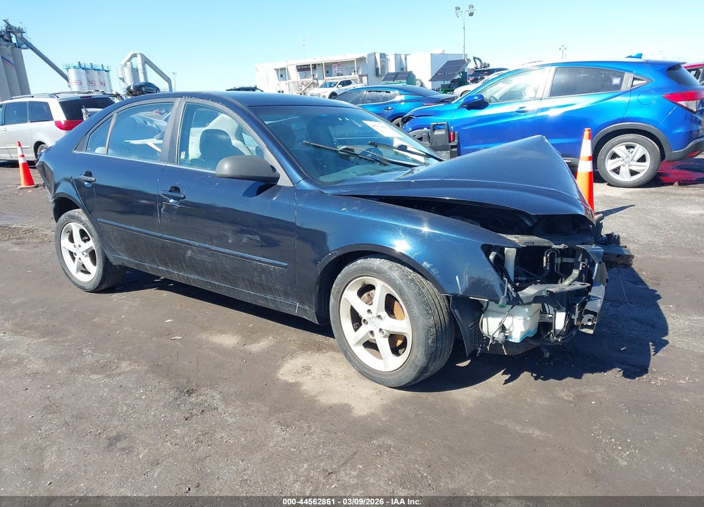 2007 HYUNDAI SONATA GLS VIN: 5NPET46C57H279187