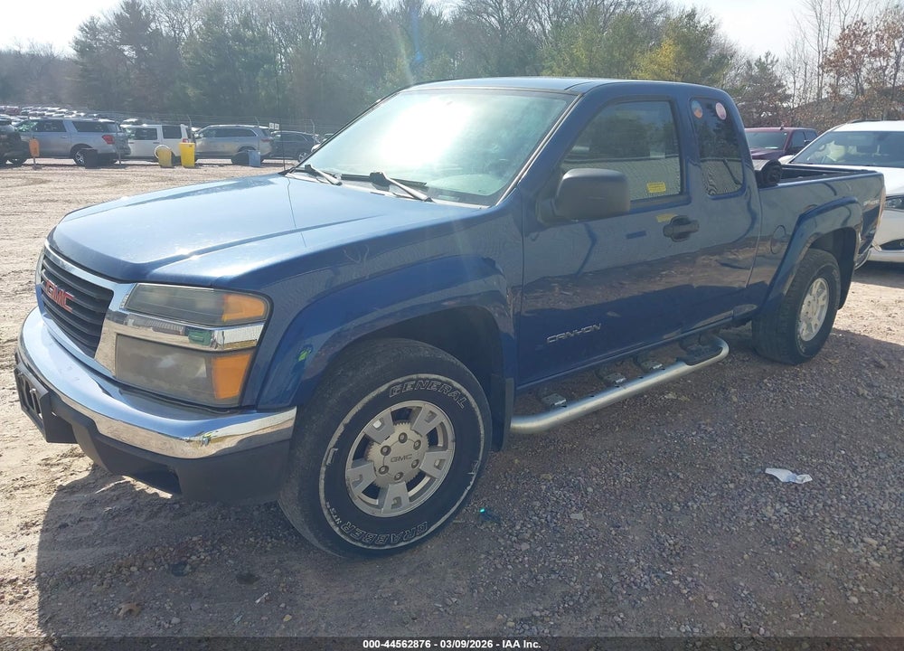 2005 GMC CANYON SLE VIN: 1GTDT196258152229