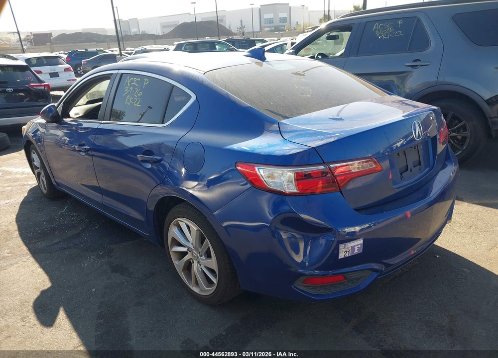 2016 ACURA ILX PREMIUM PACKAGE/TECHNOLOGY PLUS PACKAGE VIN: 19UDE2F76GA010251