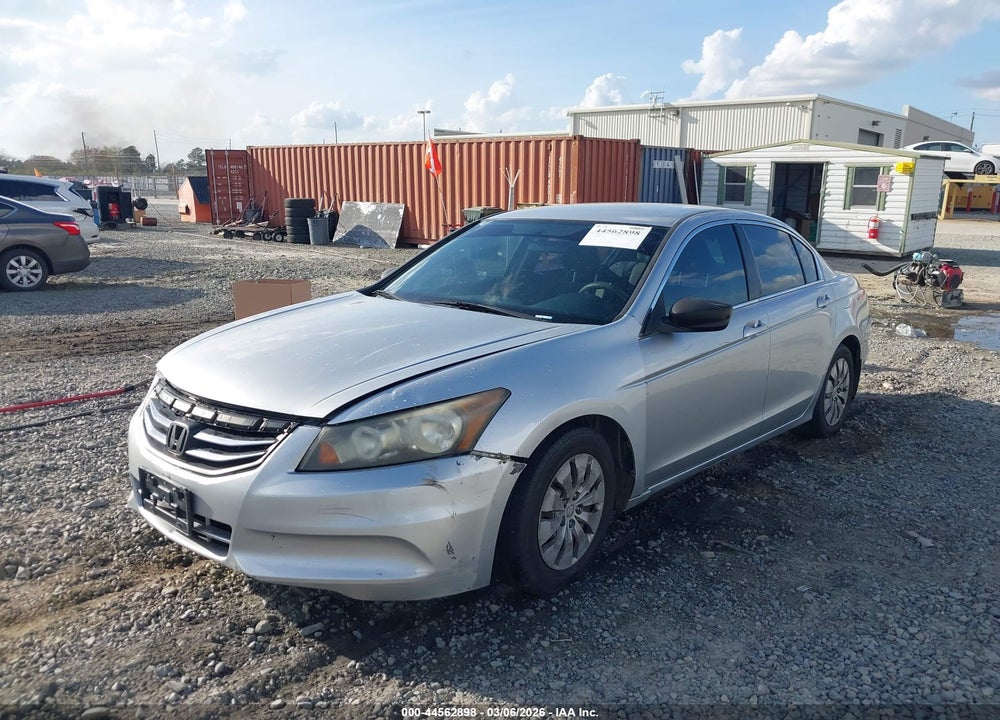 2012 HONDA ACCORD 2.4 LX VIN: 1HGCP2F38CA217592