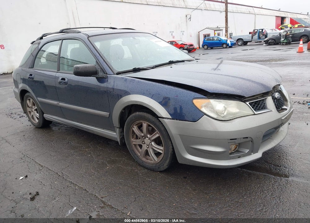 2006 SUBARU IMPREZA OUTBACK SPORT VIN: JF1GG68666H820038