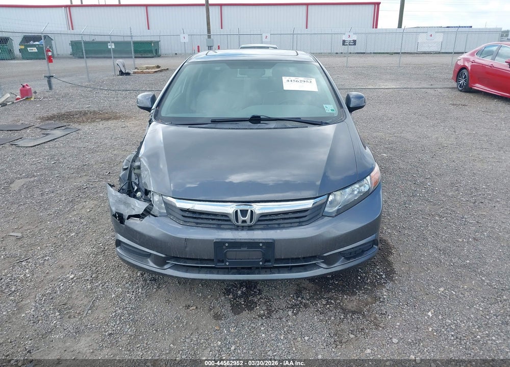 2012 HONDA CIVIC EX-L VIN: 2HGFB2F98CH554037