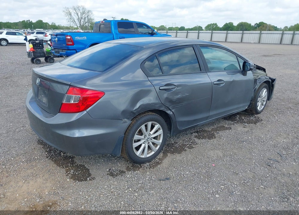 2012 HONDA CIVIC EX-L VIN: 2HGFB2F98CH554037