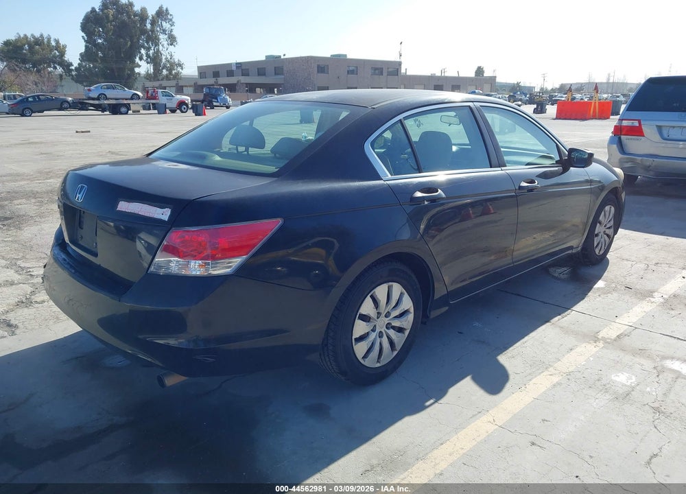 2009 HONDA ACCORD 2.4 LX VIN: 1HGCP26369A182124