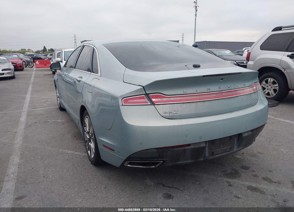 2014 LINCOLN MKZ HYBRID VIN: 3LN6L2LU6ER822929