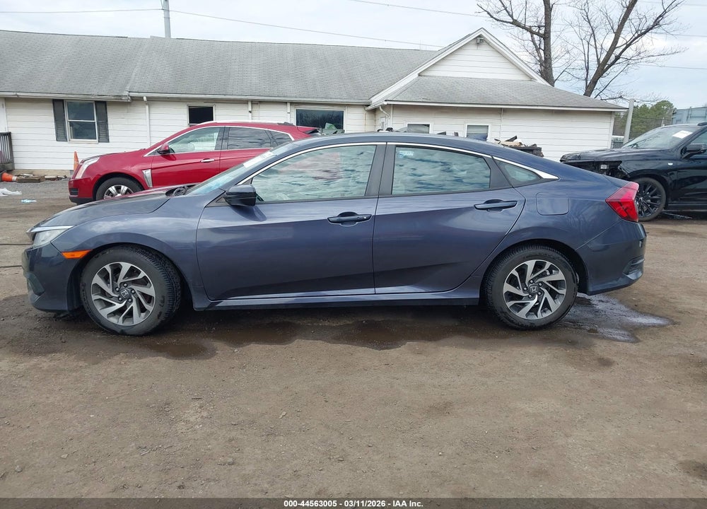 2018 HONDA CIVIC EX VIN: 2HGFC2F71JH504783