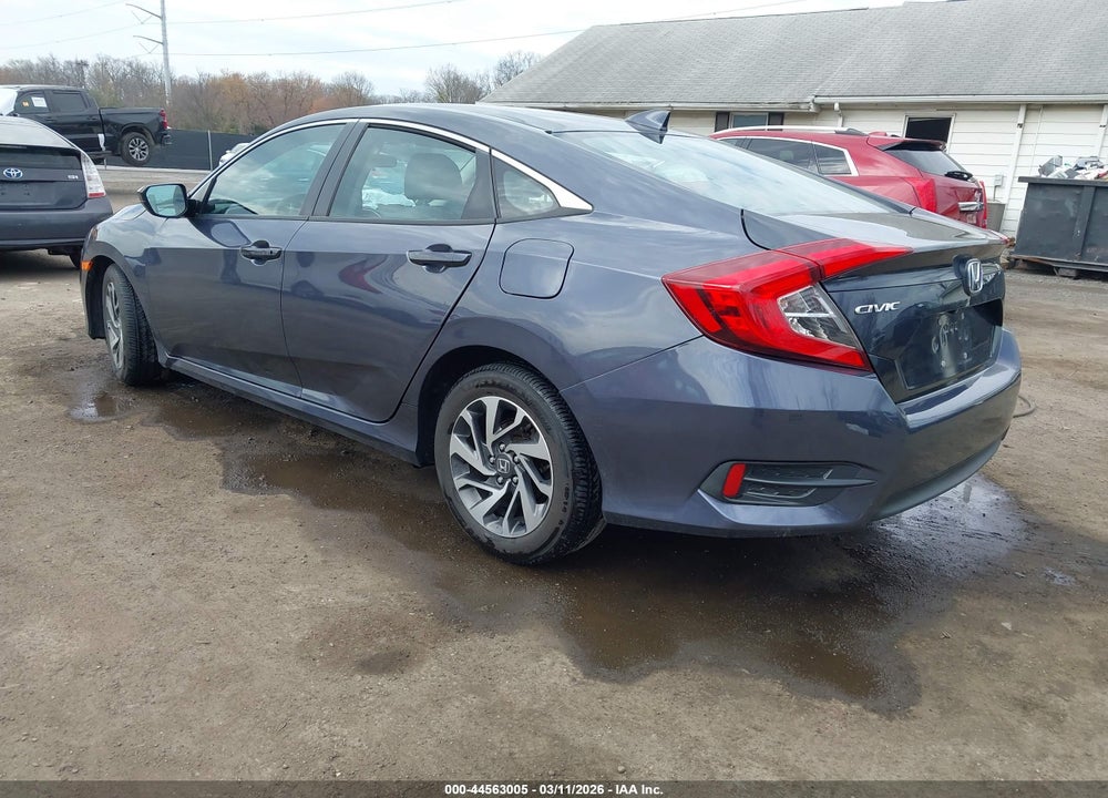 2018 HONDA CIVIC EX VIN: 2HGFC2F71JH504783