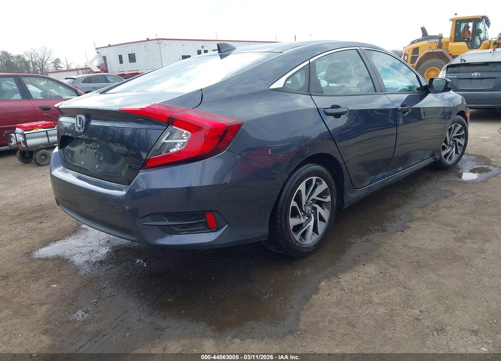 2018 HONDA CIVIC EX VIN: 2HGFC2F71JH504783