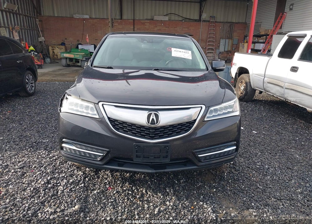 2014 ACURA MDX TECHNOLOGY PACKAGE VIN: 5FRYD4H44EB045911