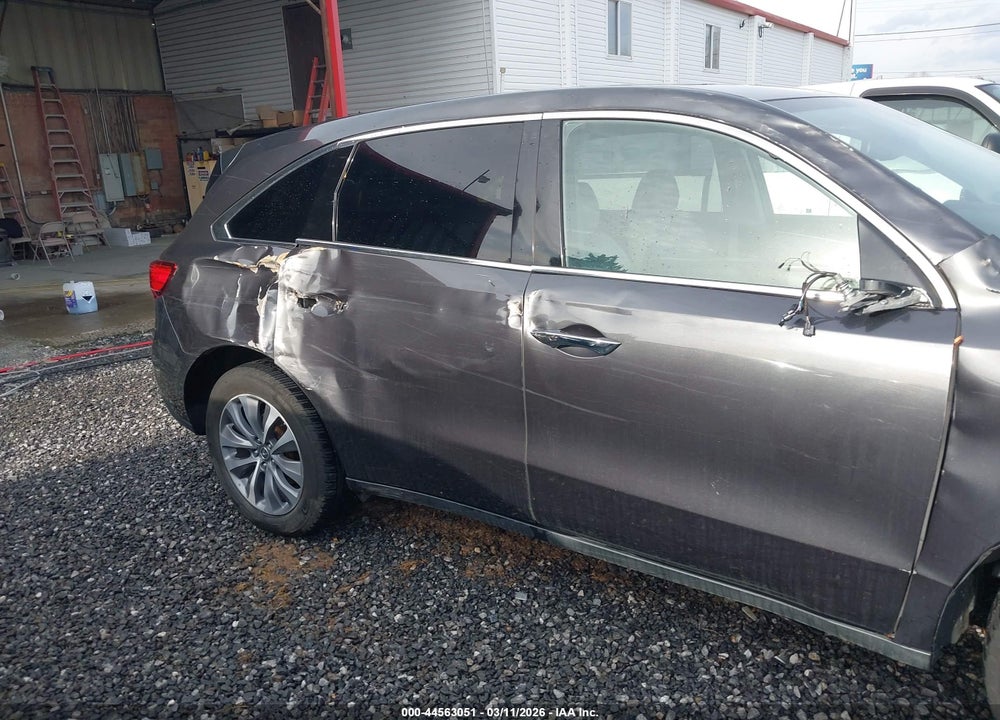 2014 ACURA MDX TECHNOLOGY PACKAGE VIN: 5FRYD4H44EB045911
