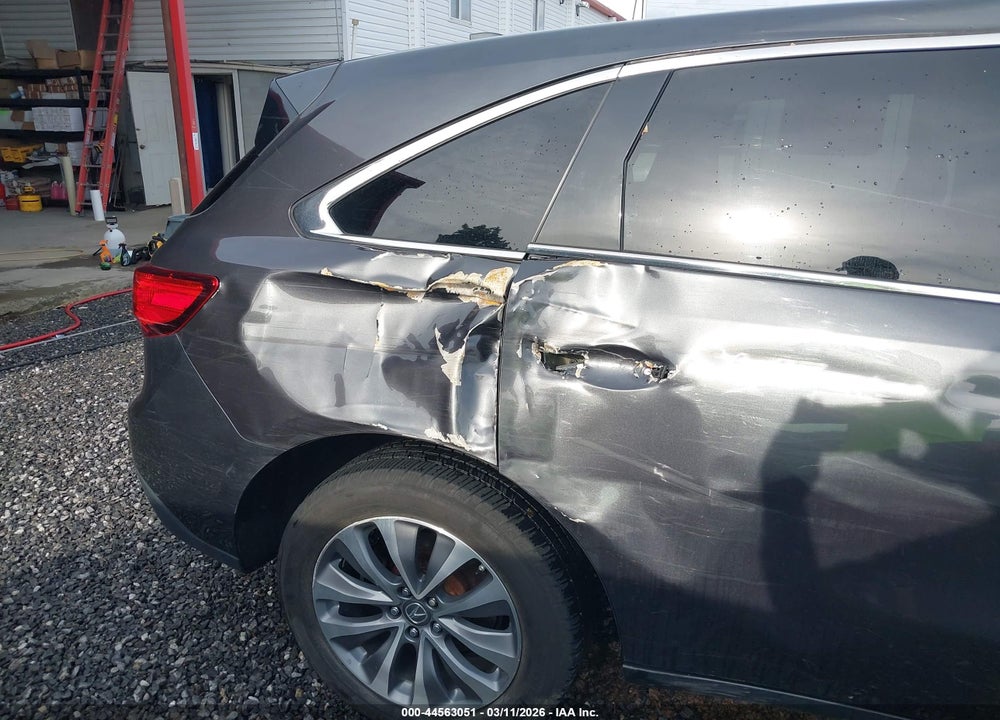 2014 ACURA MDX TECHNOLOGY PACKAGE VIN: 5FRYD4H44EB045911