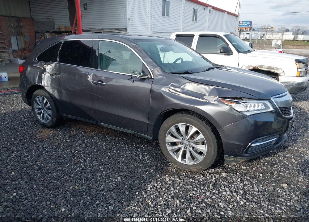 2014 ACURA MDX TECHNOLOGY PACKAGE VIN: 5FRYD4H44EB045911