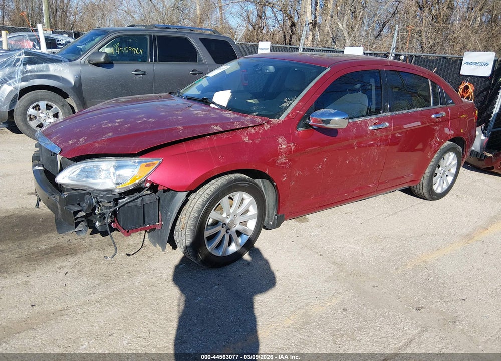 2013 CHRYSLER 200 LIMITED VIN: 1C3CCBCG7DN618941