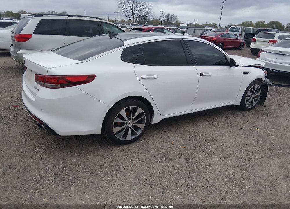 2016 KIA OPTIMA SX TURBO VIN: 5XXGW4L21GG090608