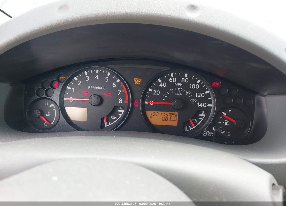 2009 NISSAN FRONTIER SE VIN: 1N6AD07W09C400281