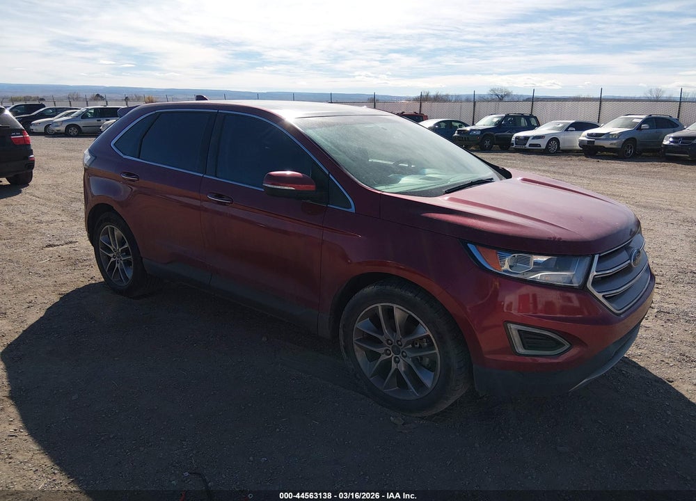 2015 FORD EDGE TITANIUM VIN: 2FMTK3K9XFBB54609