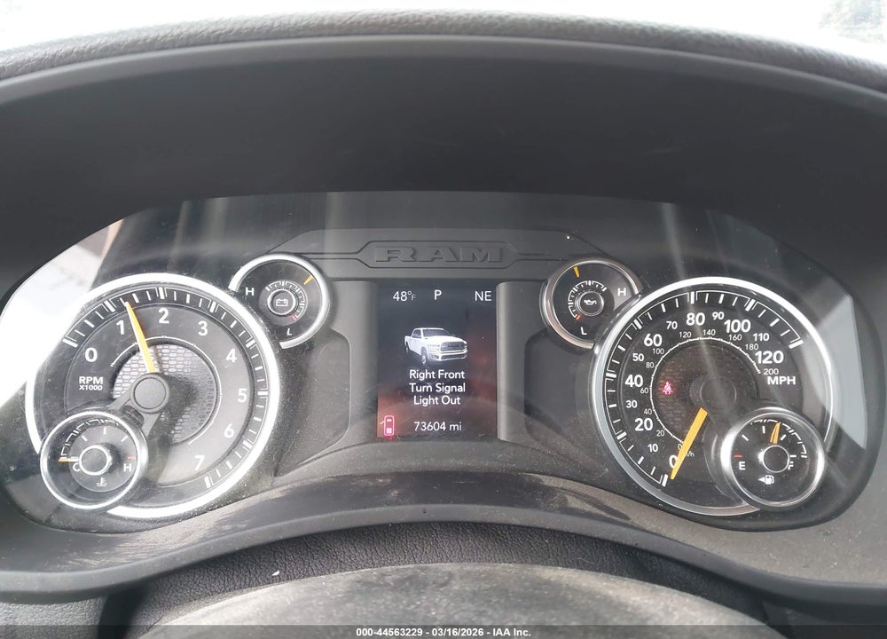 2022 RAM 2500 TRADESMAN  4X4 8' BOX VIN: 3C7WR5AJ8NG320791