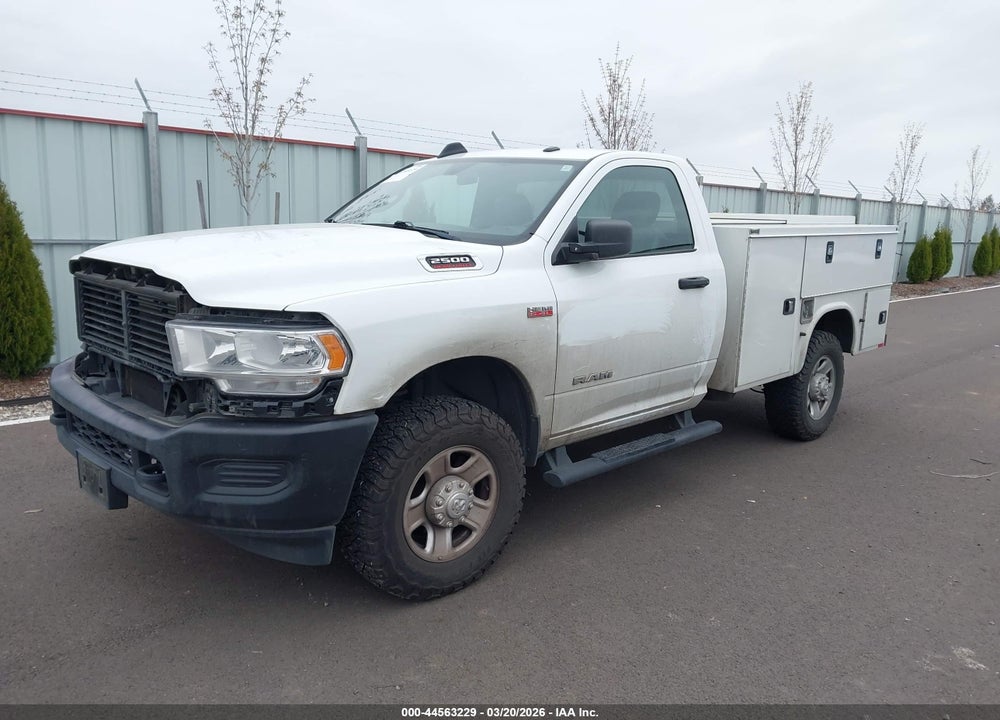 2022 RAM 2500 TRADESMAN  4X4 8' BOX VIN: 3C7WR5AJ8NG320791