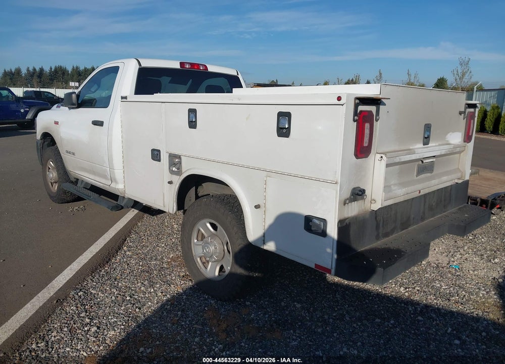 2022 RAM 2500 TRADESMAN  4X4 8' BOX VIN: 3C7WR5AJ8NG320791