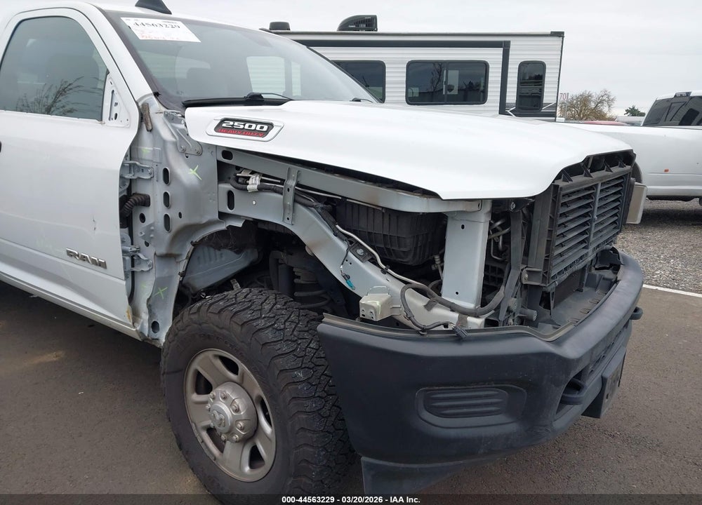 2022 RAM 2500 TRADESMAN  4X4 8' BOX VIN: 3C7WR5AJ8NG320791
