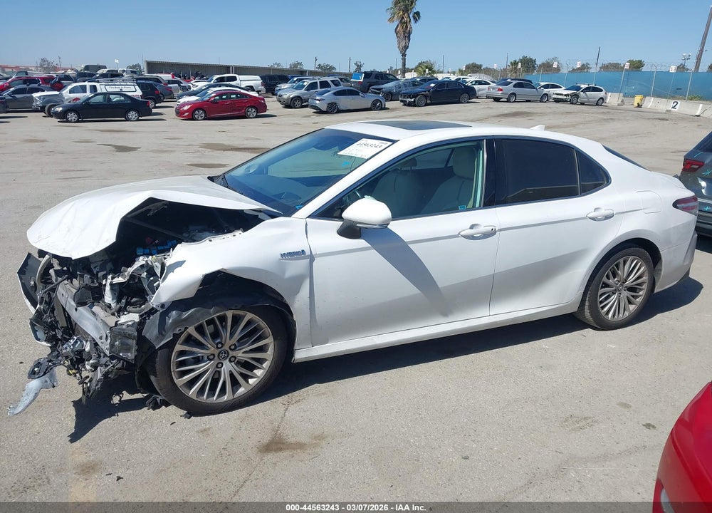 2019 TOYOTA CAMRY HYBRID XLE VIN: 4T1B21HK3KU514592