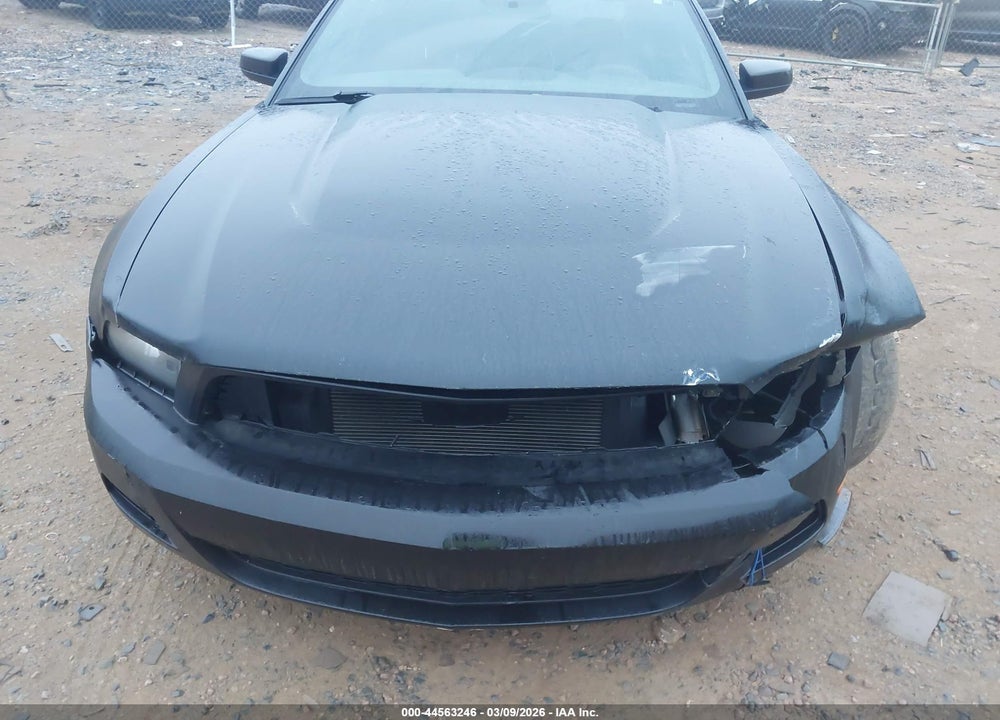 2012 FORD MUSTANG V6 VIN: 1ZVBP8AM0C5244546