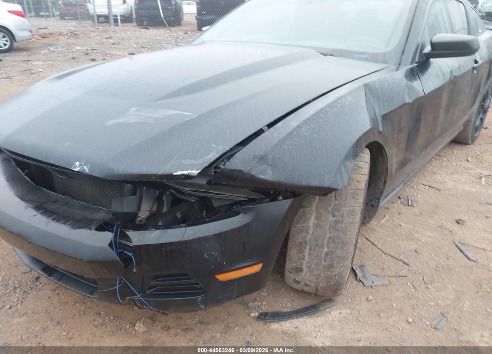 2012 FORD MUSTANG V6 VIN: 1ZVBP8AM0C5244546