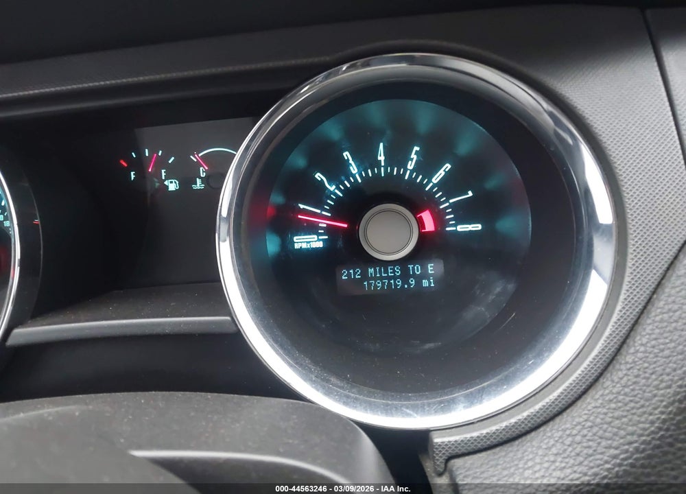 2012 FORD MUSTANG V6 VIN: 1ZVBP8AM0C5244546