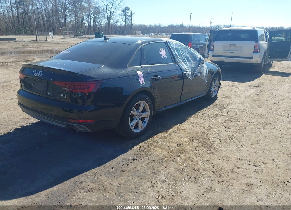 2018 AUDI A4 2.0T PREMIUM/2.0T TECH PREMIUM VIN: WAUDNAF4XJN000513
