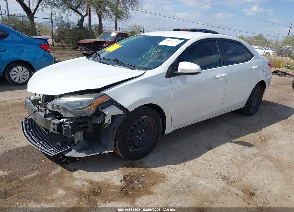 2019 TOYOTA COROLLA LE VIN: 5YFBURHE3KP891606