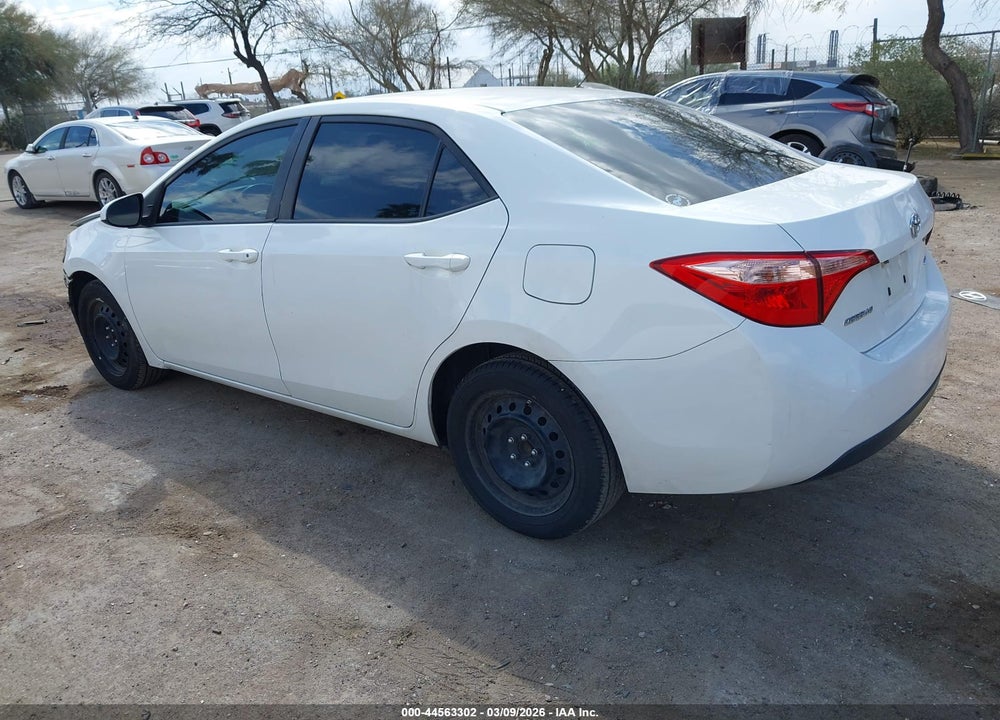 2019 TOYOTA COROLLA LE VIN: 5YFBURHE3KP891606