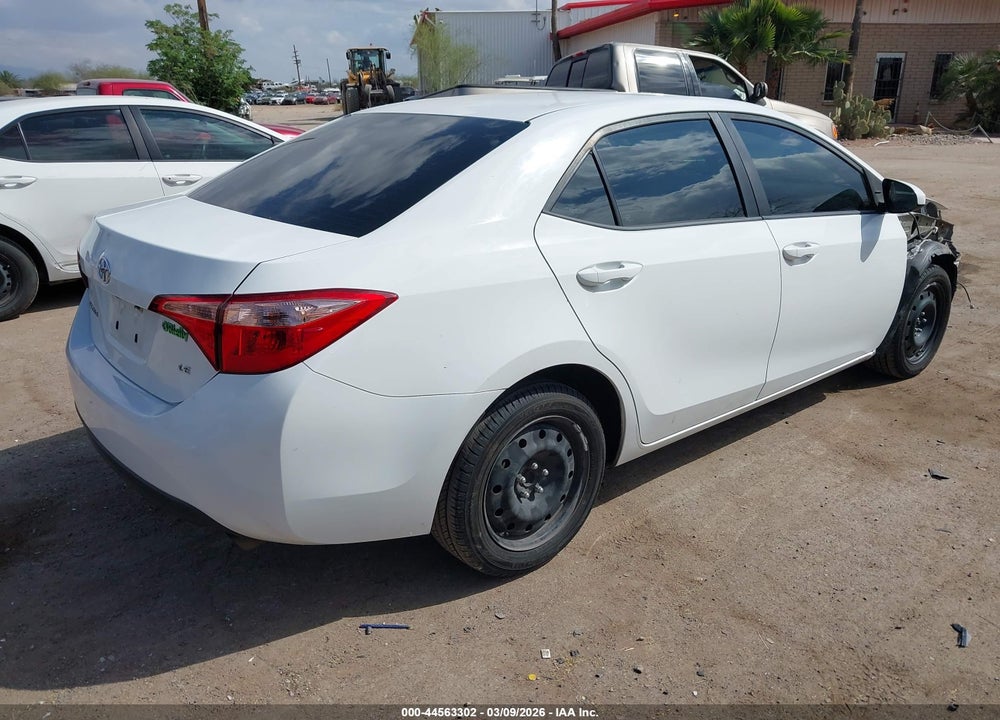 2019 TOYOTA COROLLA LE VIN: 5YFBURHE3KP891606