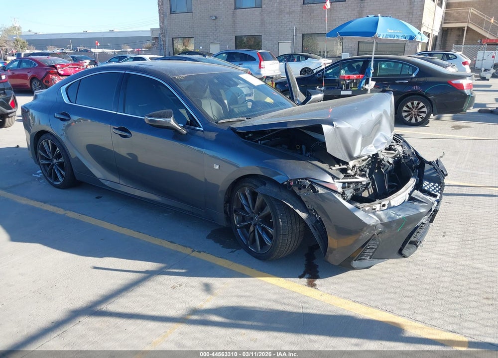 2021 LEXUS IS 350 F SPORT VIN: JTHGZ1B22M5040886