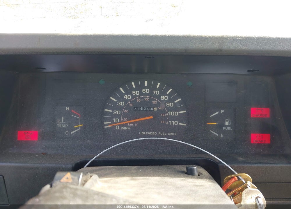 1986 TOYOTA PICKUP 1/2 TON RN50 VIN: JT4RN50R6G0119718