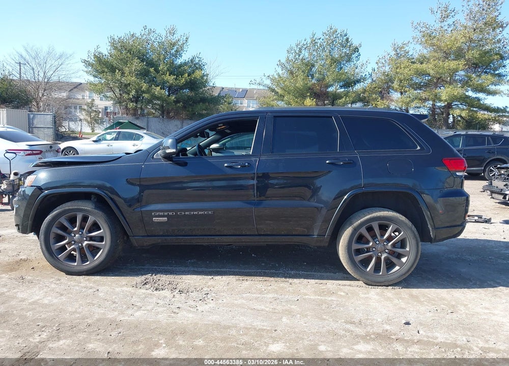 2016 JEEP GRAND CHEROKEE LIMITED 75TH ANNIVERSARY VIN: 1C4RJFBG3GC333996
