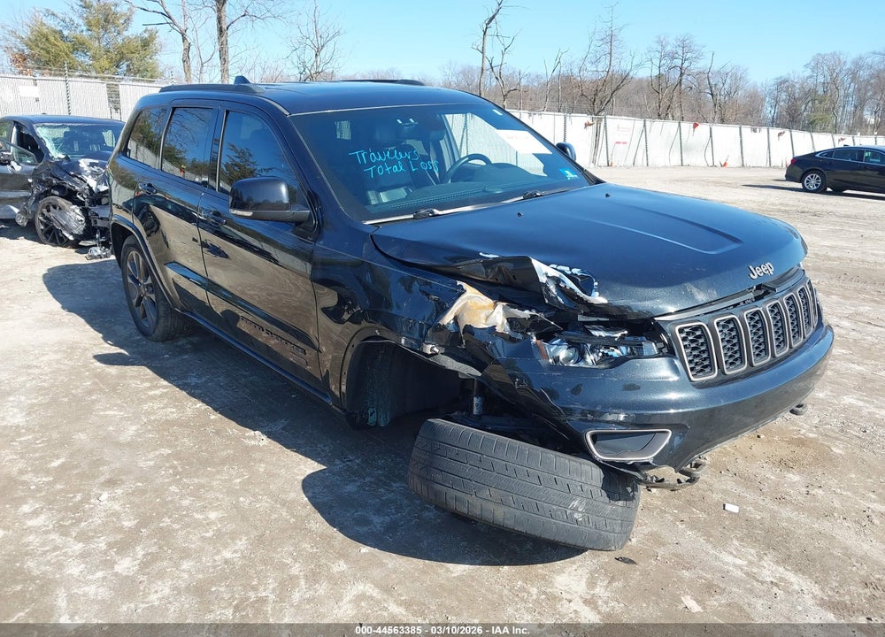 2016 JEEP GRAND CHEROKEE LIMITED 75TH ANNIVERSARY VIN: 1C4RJFBG3GC333996