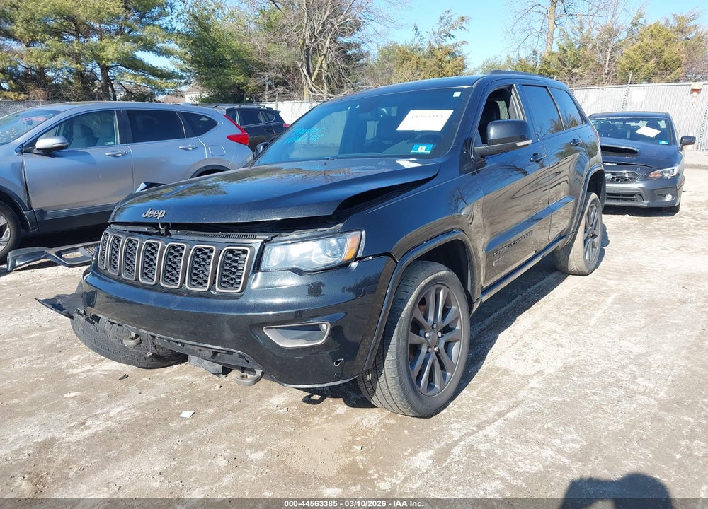 2016 JEEP GRAND CHEROKEE LIMITED 75TH ANNIVERSARY VIN: 1C4RJFBG3GC333996